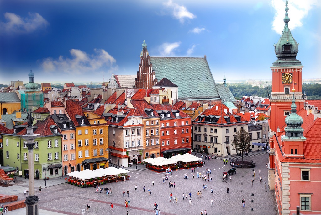 Polonya Varşova Old Town