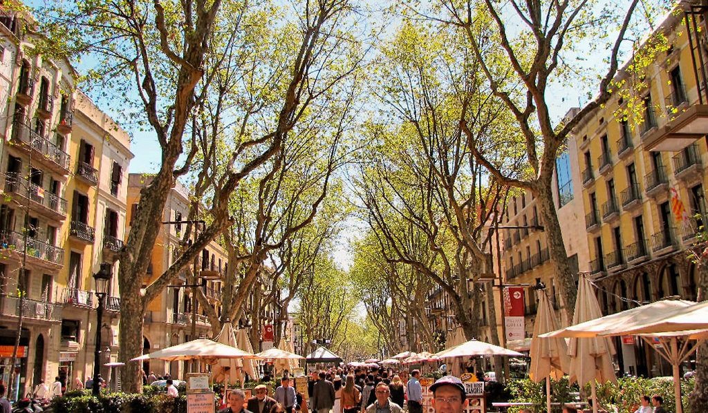 avrupa rüyası barselona La Rambla